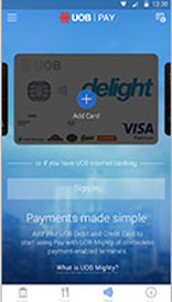 Add your debit or credit card by signing in or manually keying in your Debit, Credit or ATM Card details.